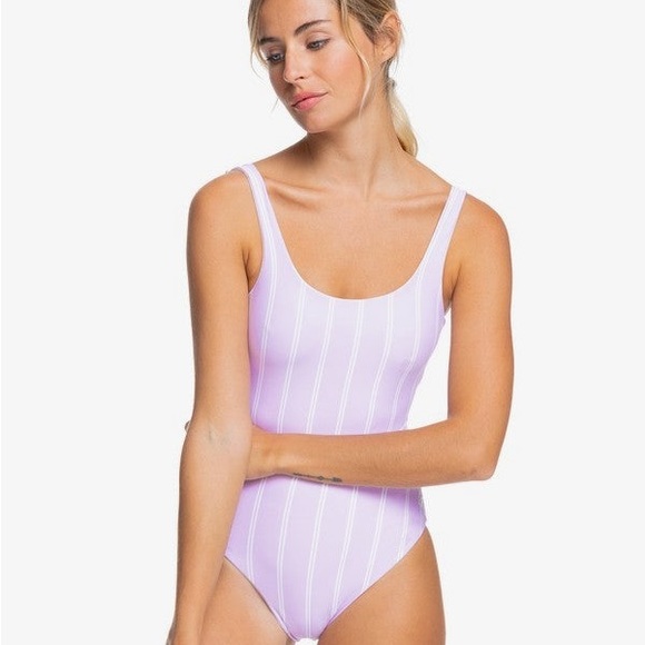 Roxy Womens Sea & Waves Reversible One Piece Swimsuit - Picture 2 of 9